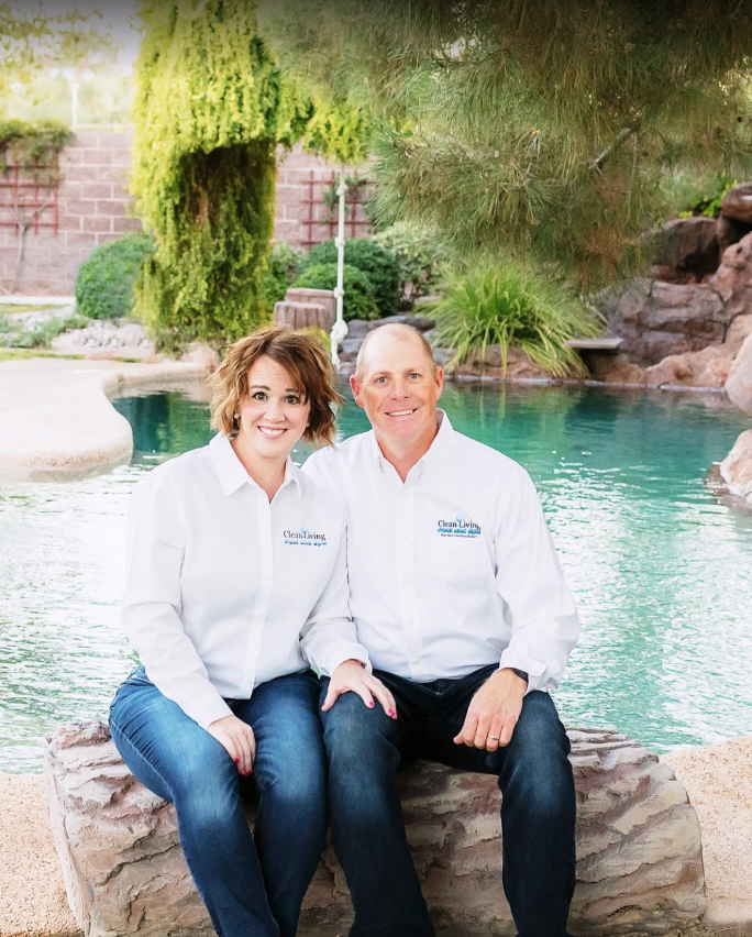 John and Julie Butler - Owners of Clean Living Pool and Spa
